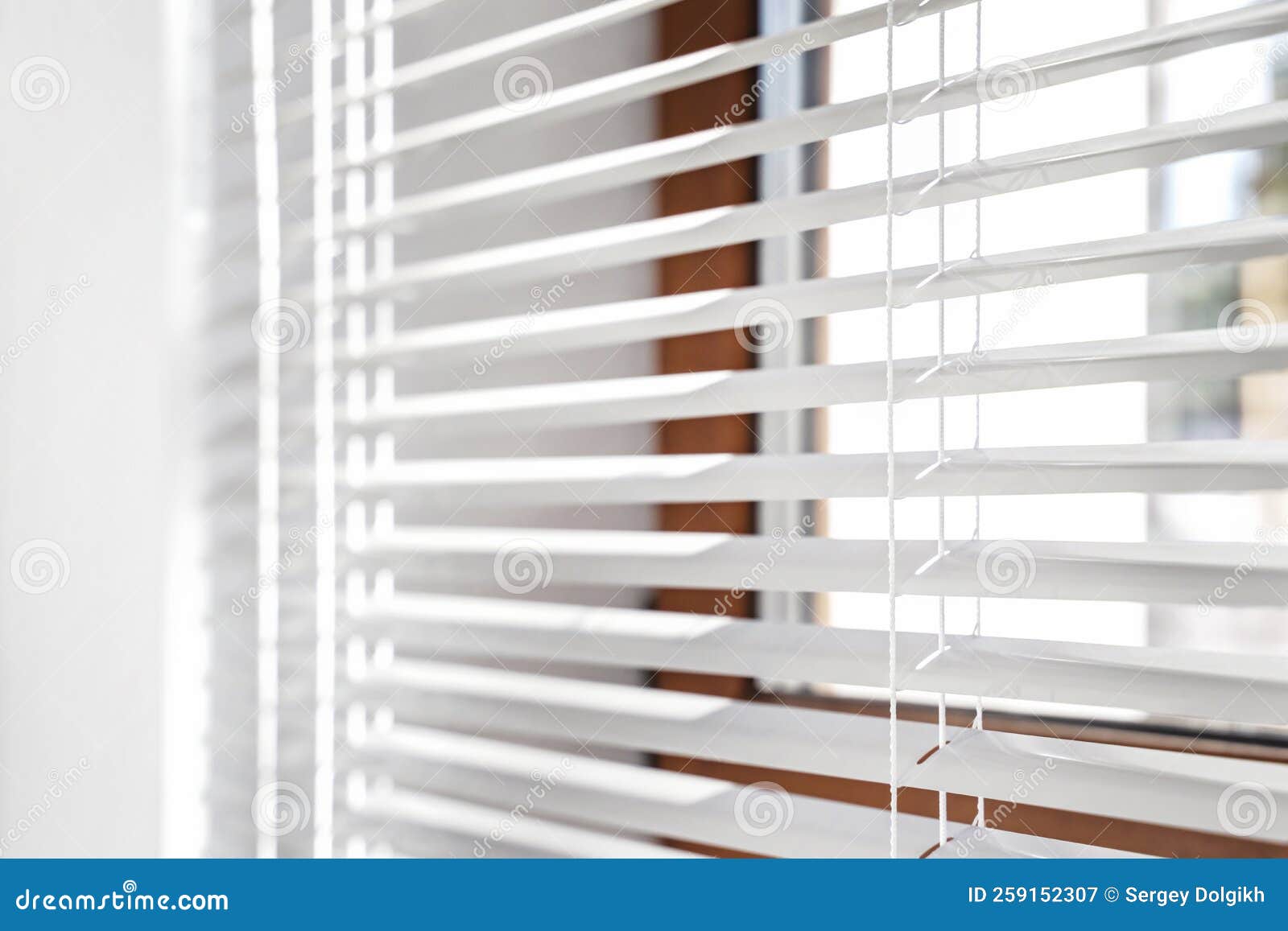 Adjusting Vertical or Blinds. Design for Adjust, Close or Open. Close Up Stock Image