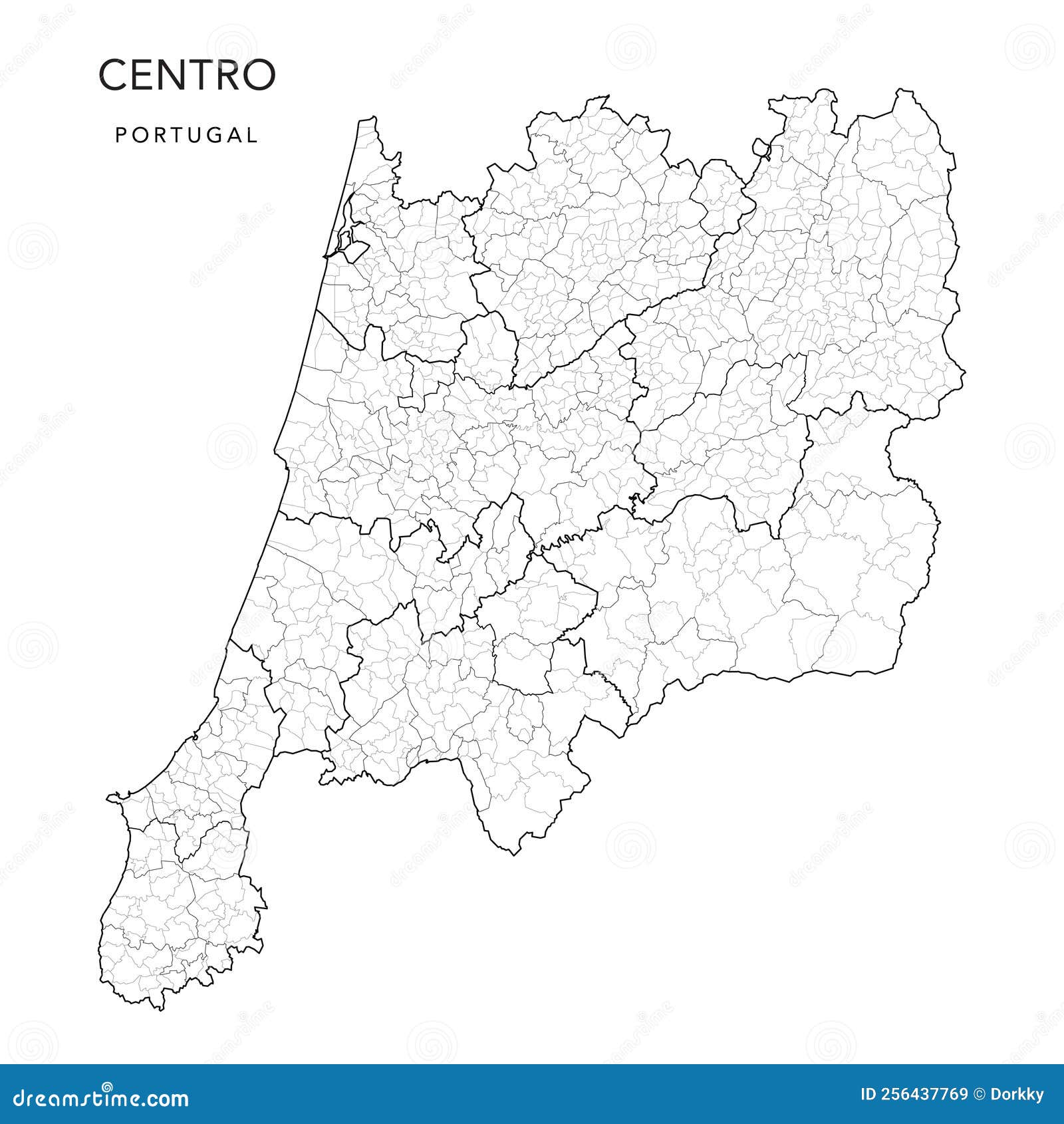 Mapa Portugal Concelhos