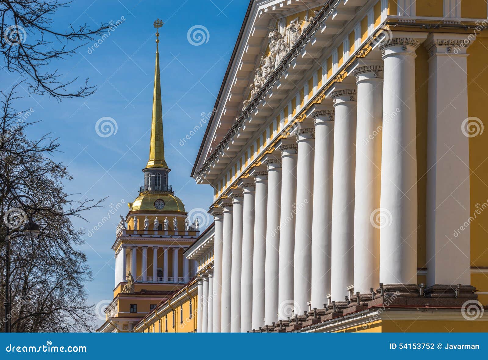 admiralty building, saint petersburg, russia