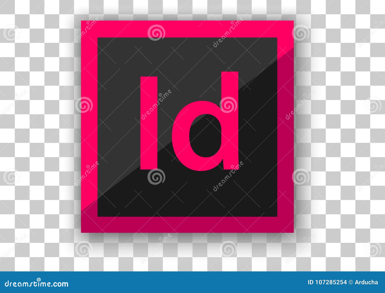 Adobe In Design Icon Design Software Editorial Stock Image Adobe In Design Icon Design Software Editorial Stock Image