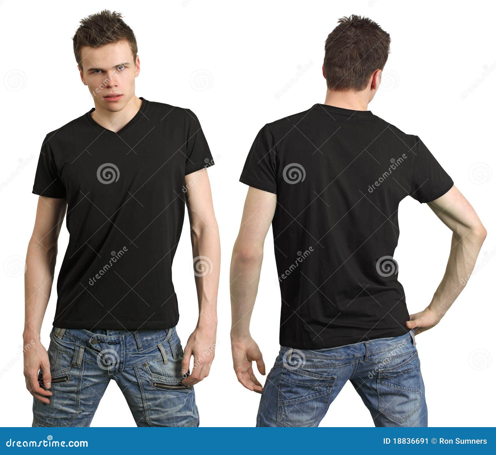 Camiseta Negra Se Burla Del Collage De Camisetas Negras De Hombre Y Mujer  Aislado En Fondo Blanco Foto de archivo - Imagen de adolescente, hombre:  174449142