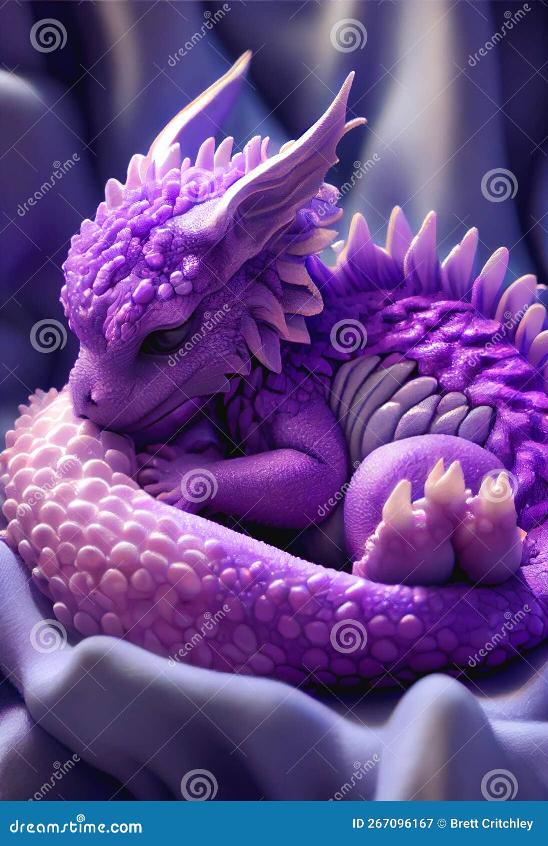 Dragão Bonito Do Bebê Na Ação De Voo. Monstro Roxo Mítico Com Grandes Olhos  E Pequenas Asas. Personagem De Desenho Animado Fantástico. Design De Vetor  Plana Para Celular Ou Jogo De Computador