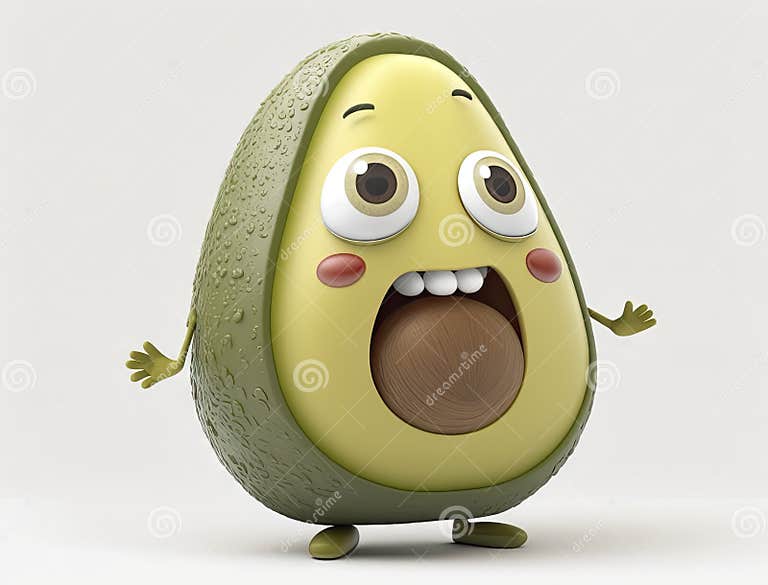 adorable-avocado-cartoon-character-for-invitations-and-posters-stock