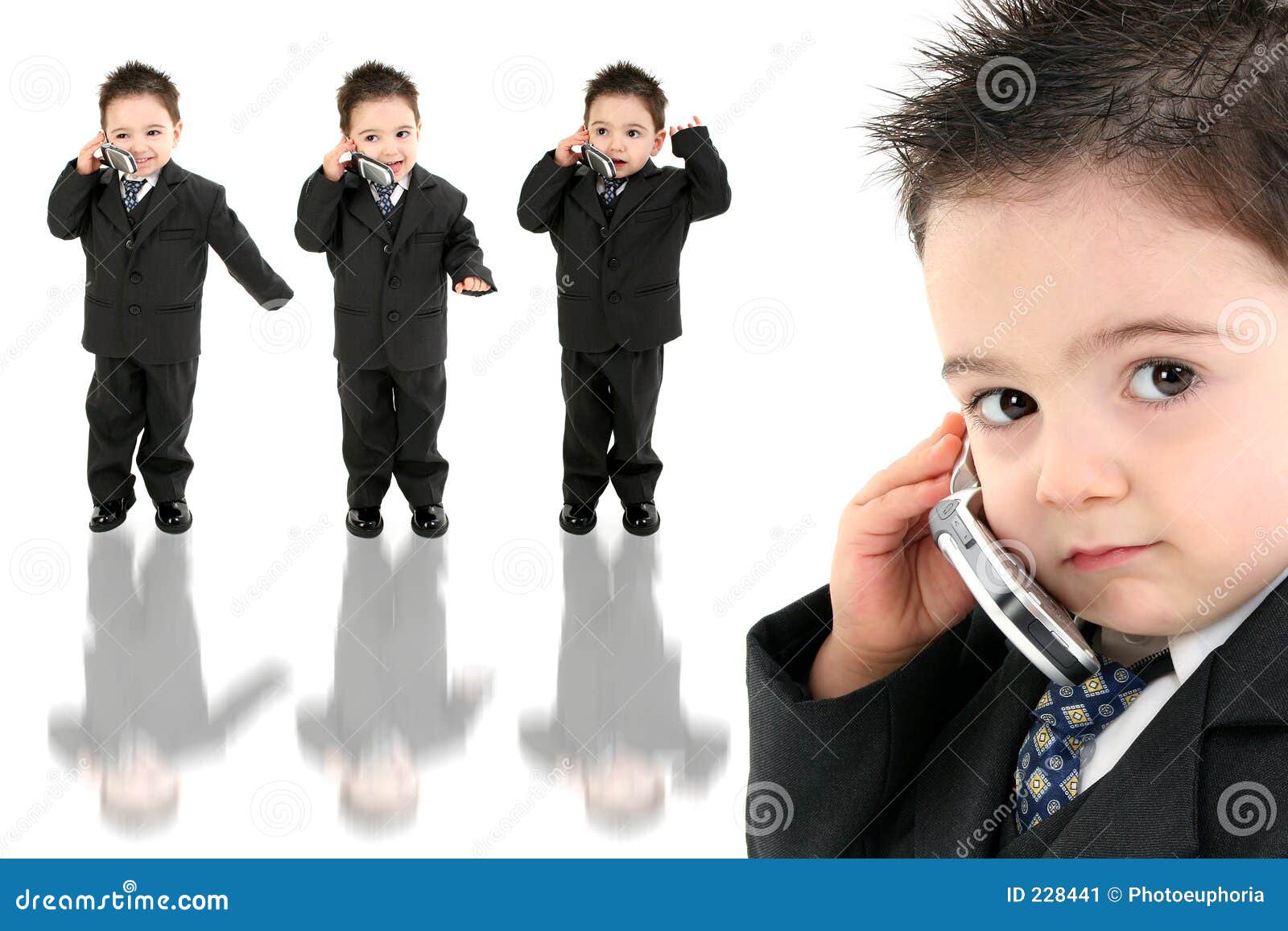 baby in business suit