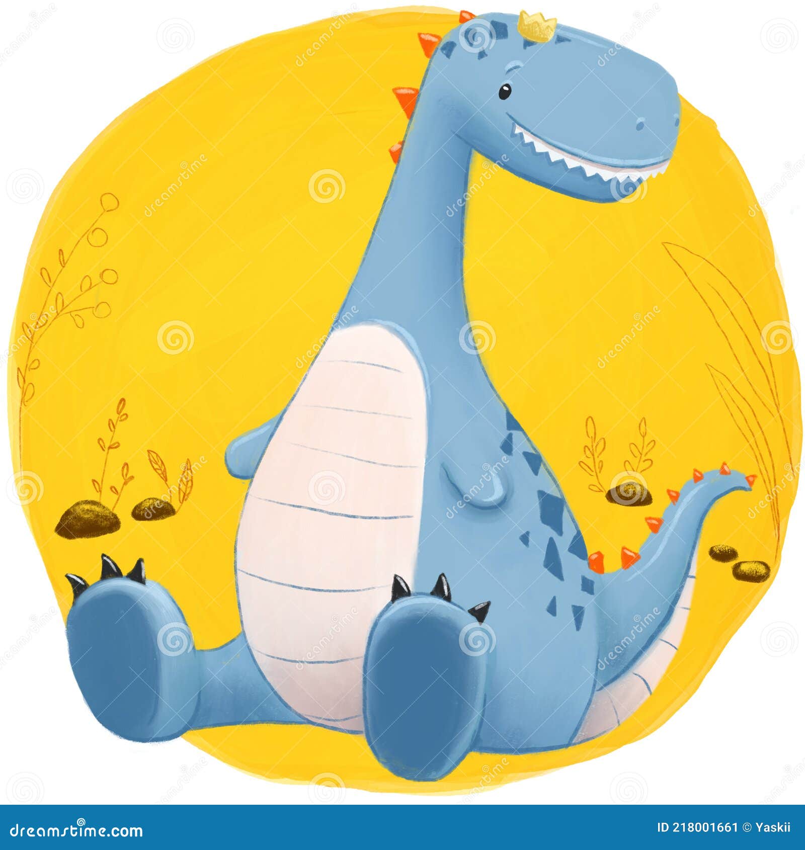 Adorable Adorable Bebé Dinosaurio Cartel Stock de ilustración - Ilustración  de gris, incluido: 218001661