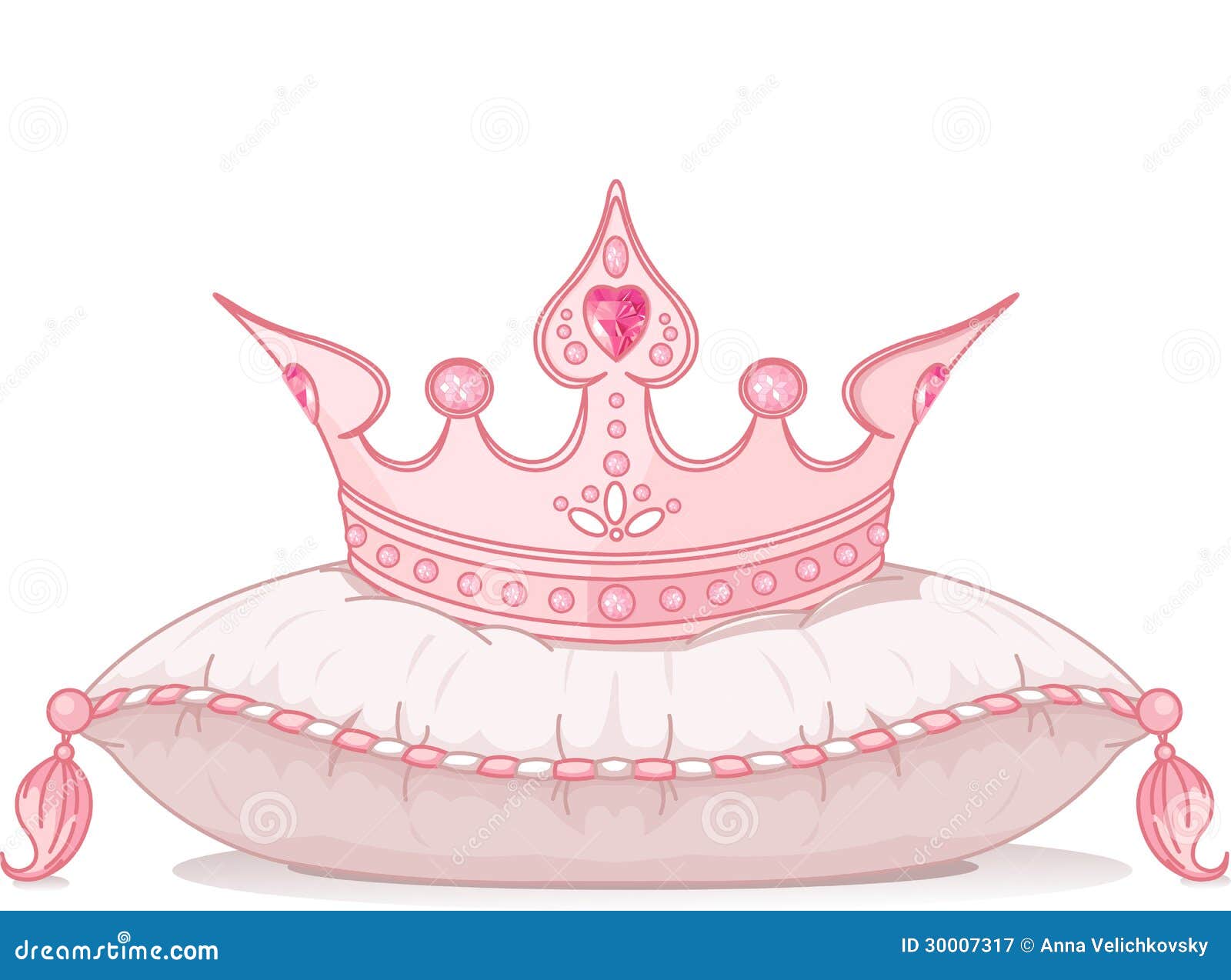 crown on the pillow