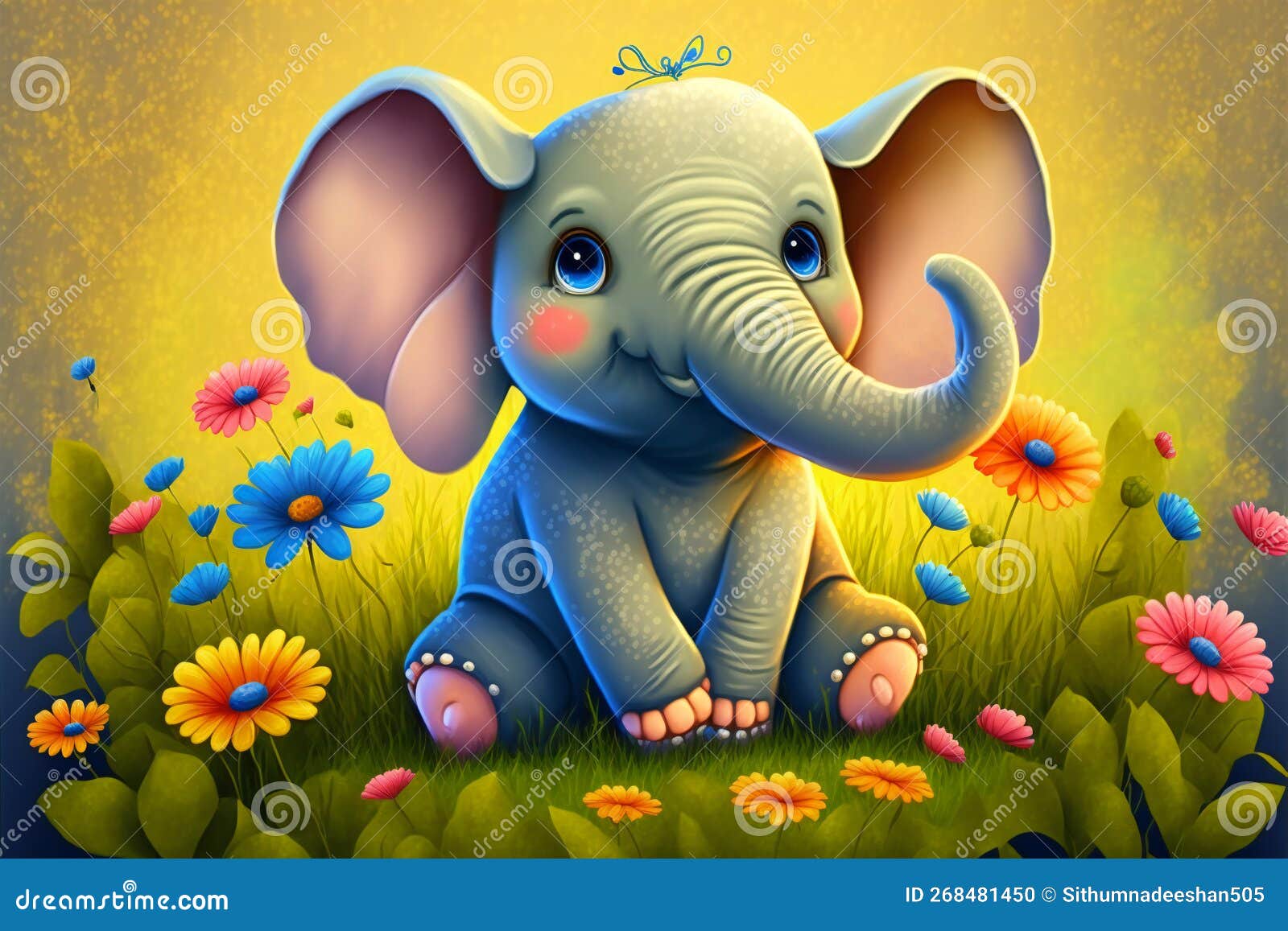 baby elephant wallpaper