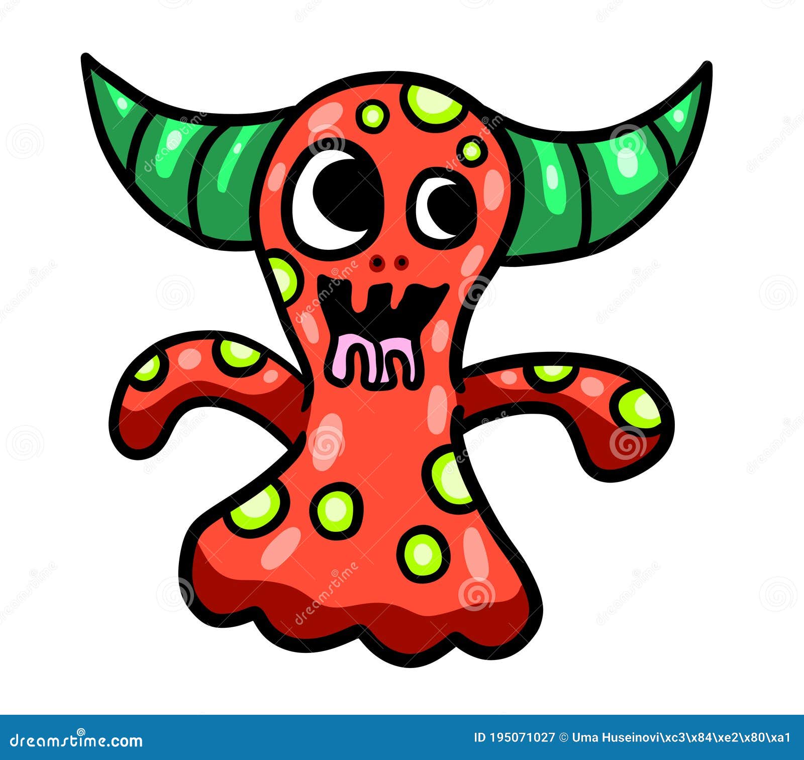 red slime monster