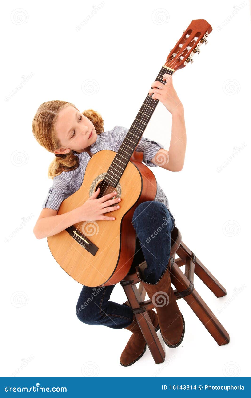 adorable guitar girl