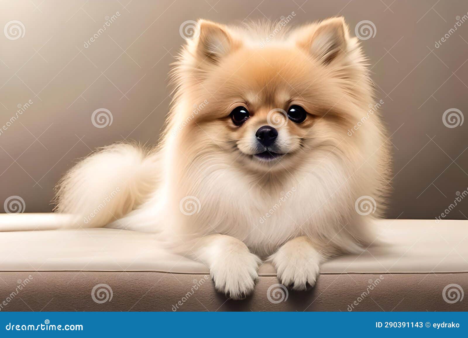 Pomeranian lap dog hot sale