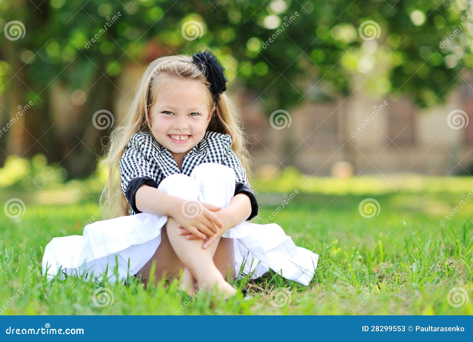 Adorable little girl stock image. Image of cheerful, little - 28299553