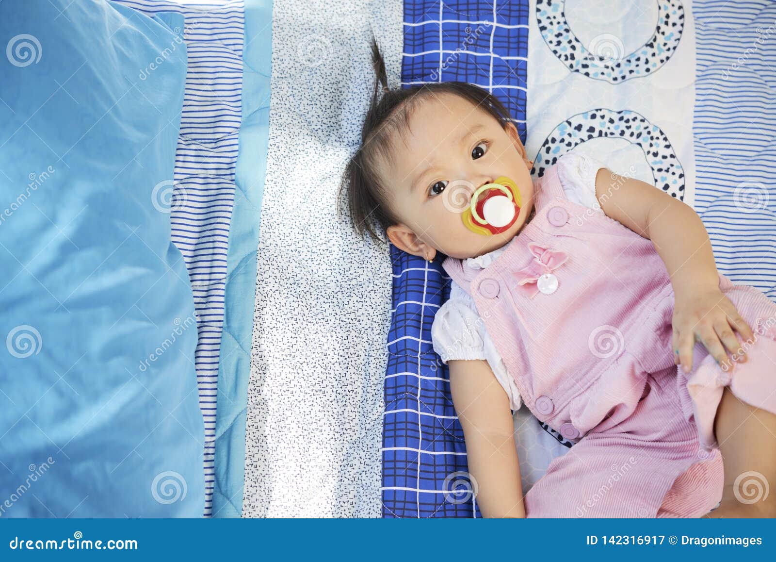 Adorable Vietnamese Baby Girl Stock Image Image Of Newborn Girl