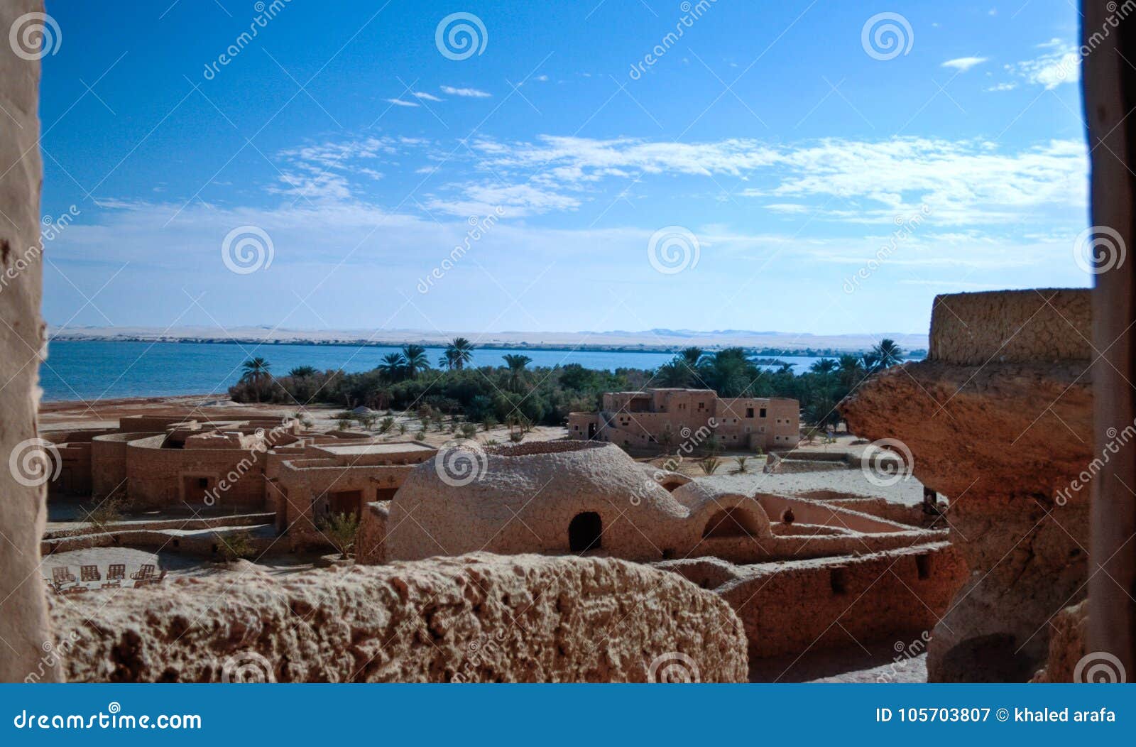 landscape from gaafar ecolodge siwa egypt