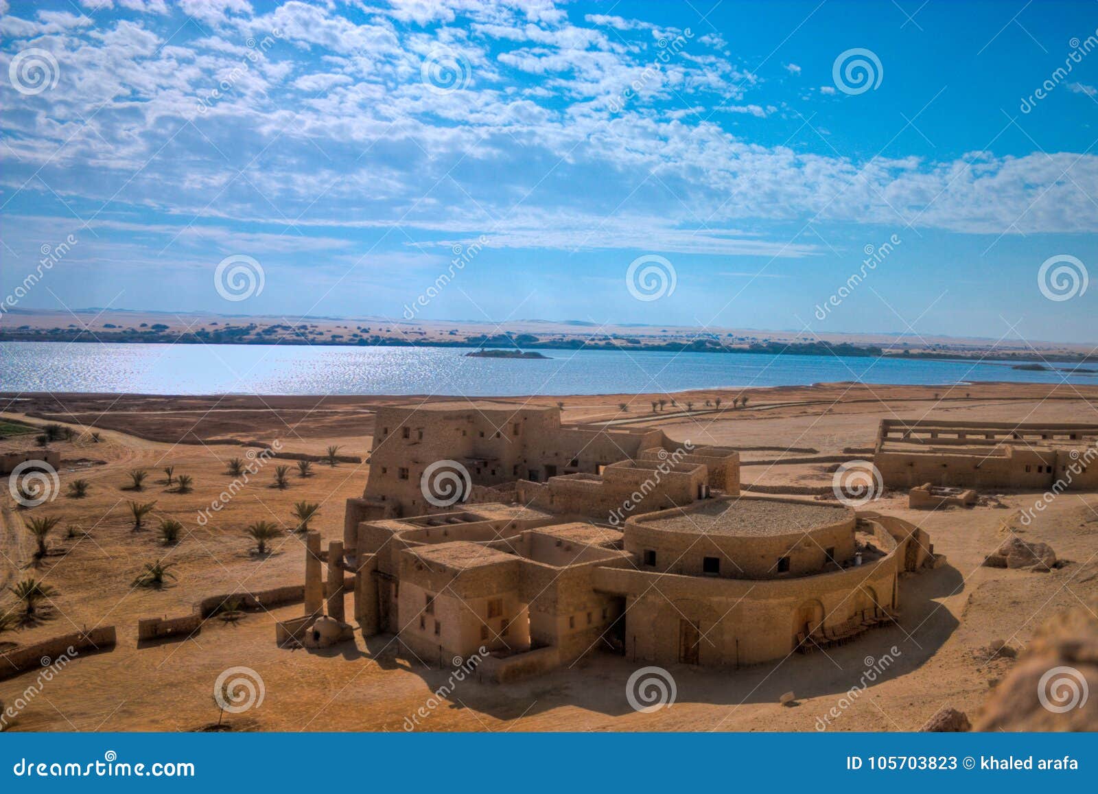 landscape from gaafar ecolodge siwa egypt