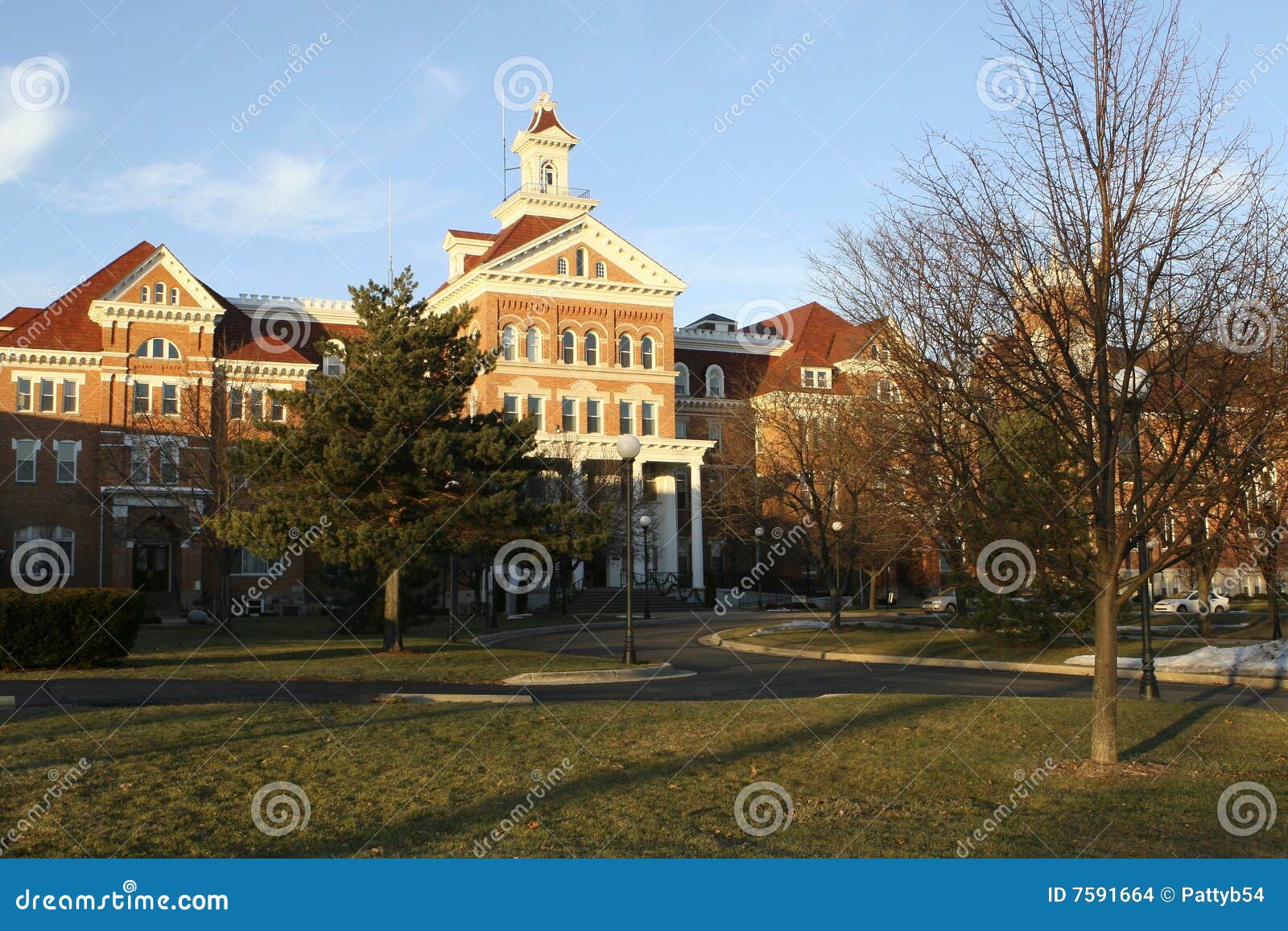 Adrian Dominican Campus stock photo. Image of michigan 7591664