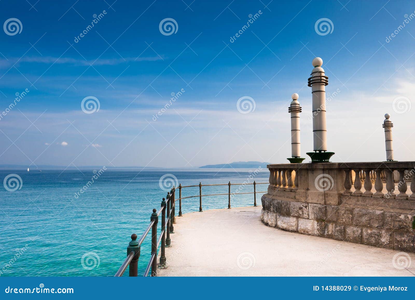 adriatic sea scenic view