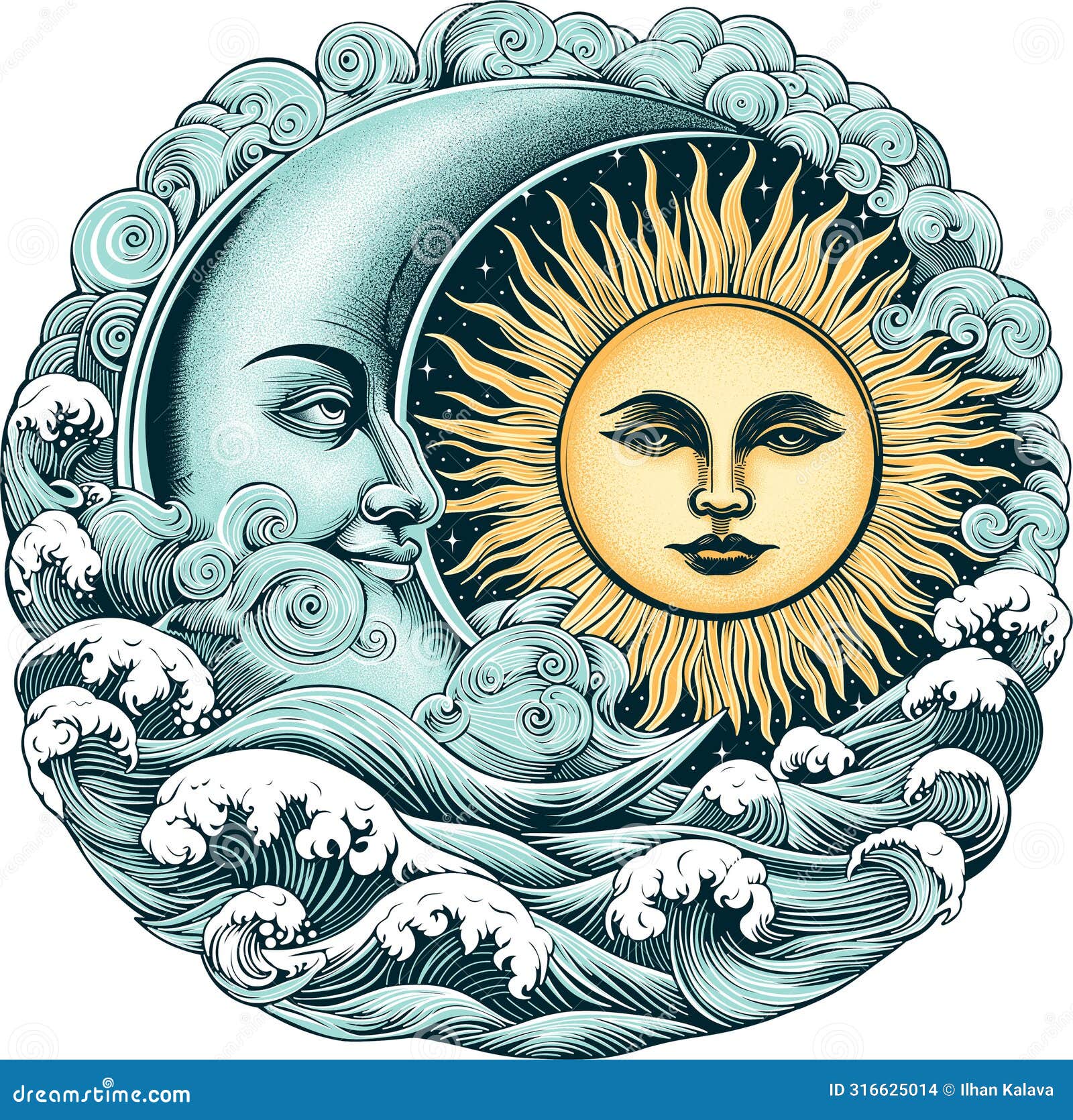 Sun Moon Hand Drawn Stock Illustrations – 12,387 Sun Moon Hand Drawn Stock  Illustrations, Vectors \u0026 Clipart - Dreamstime, image size:1600x1670