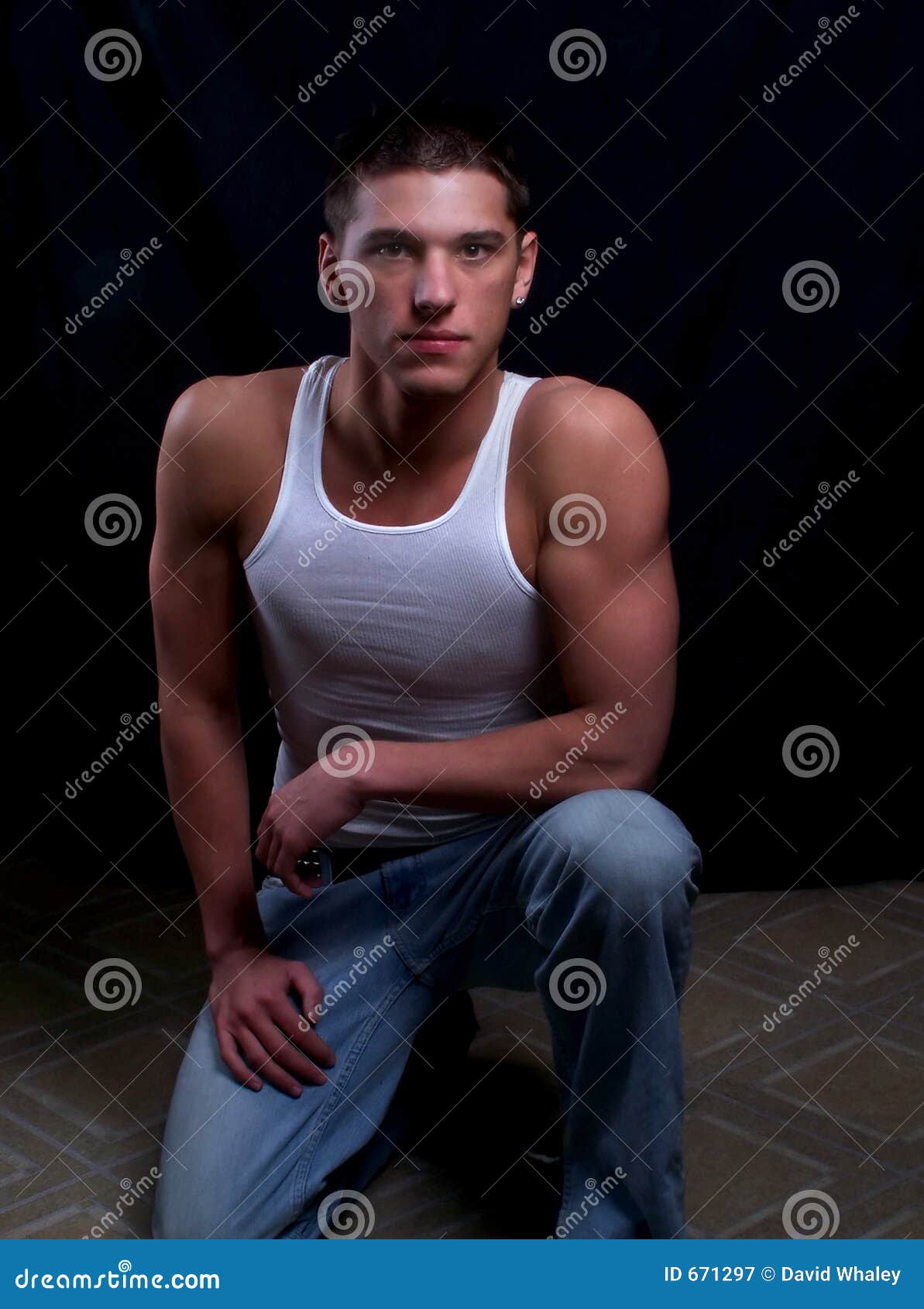 Adult buff male stock image. Image of seductive, pecs, muscular 671297