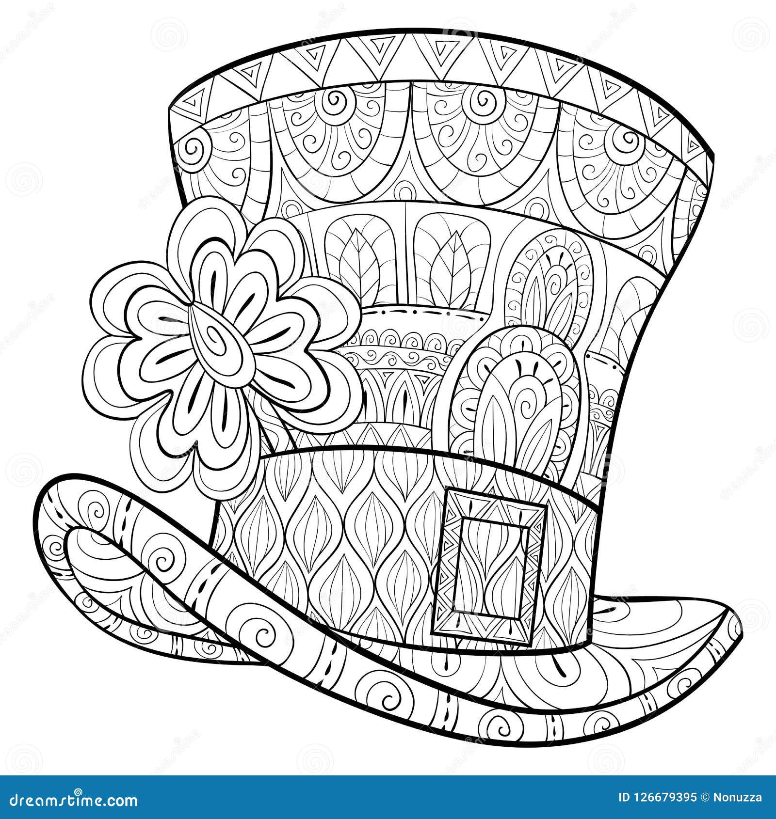 st patricks day coloring book pages