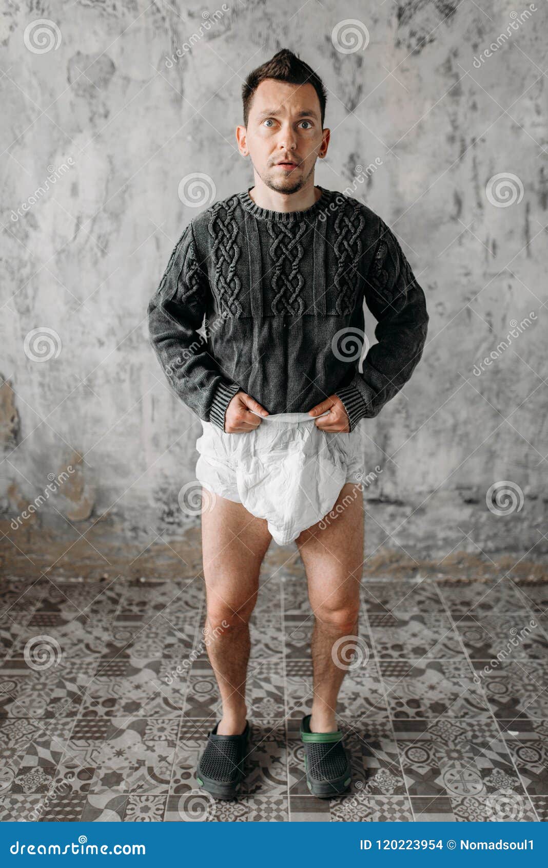 261 Adult Diaper Man Stock Photos - Free & Royalty-Free Stock Photos from  Dreamstime