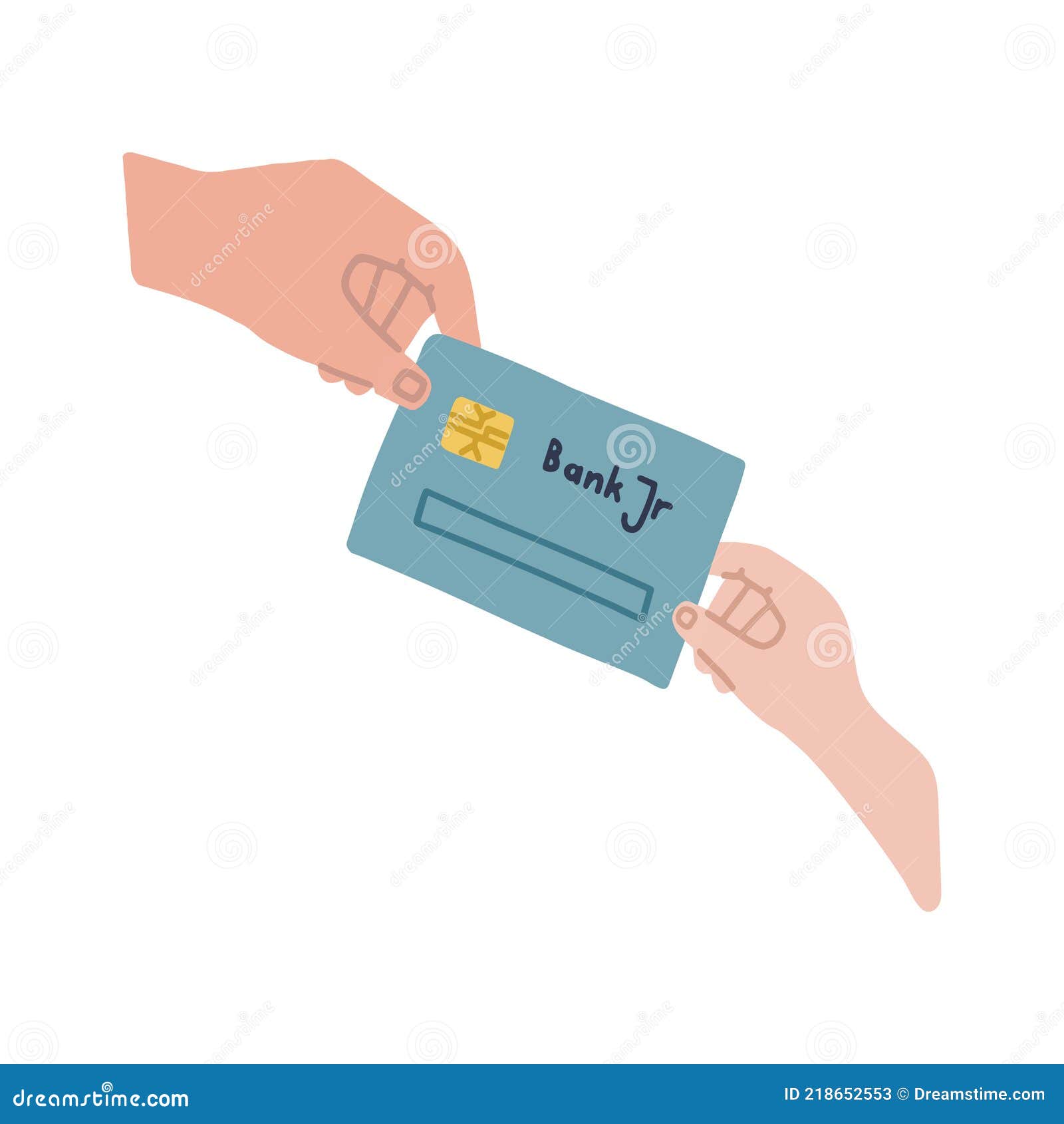 3d Little Man Has A Debit Card Stock Photography | CartoonDealer.com ...