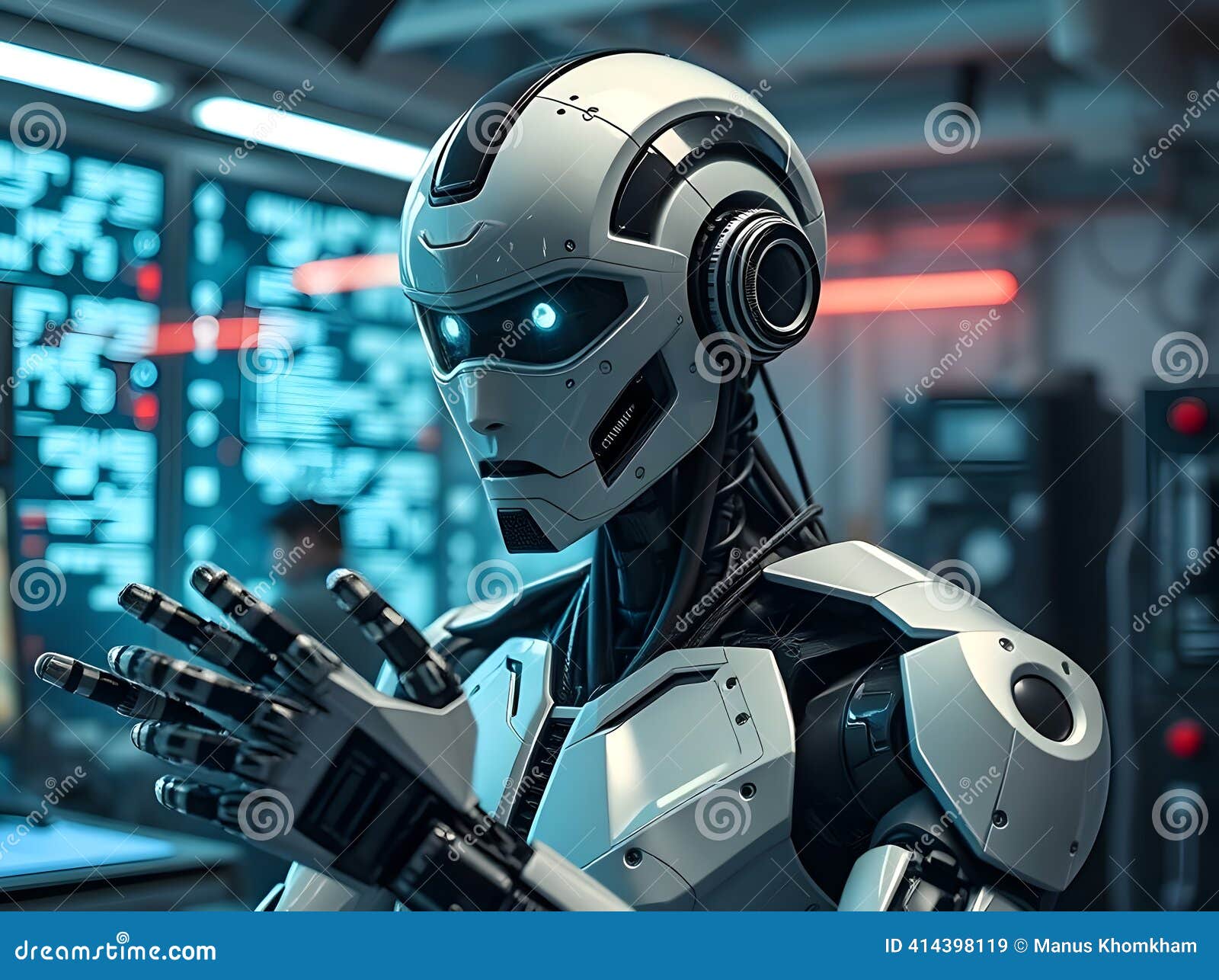 Cyborg Digital Technology Stock Illustrations – 123,423 Cyborg Digital  Technology Stock Illustrations, Vectors & Clipart - Dreamstime