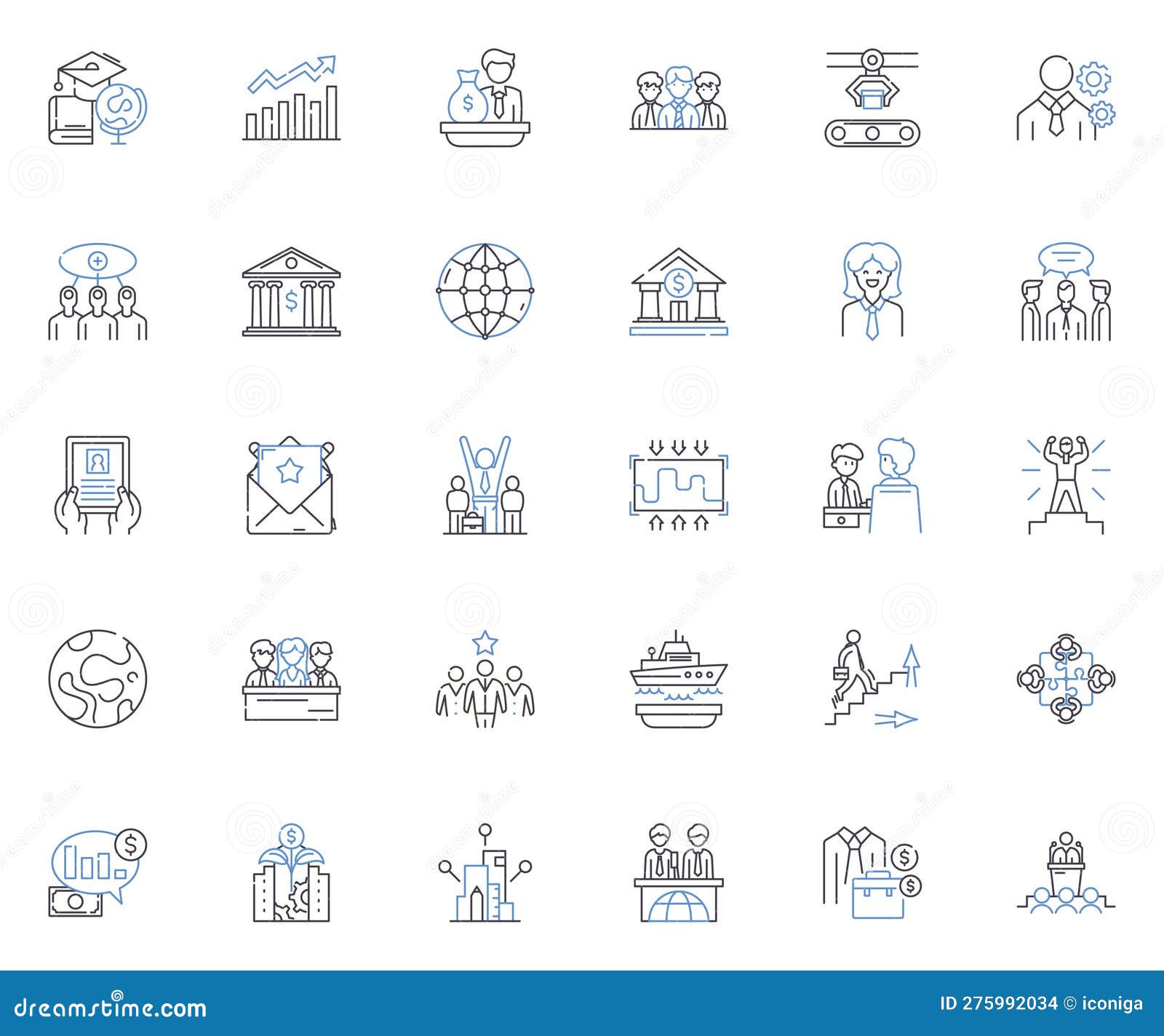 advanced expertise line icons collection. mastery, proficiency, expertness, adeptness, skillfulness, finesse, polished