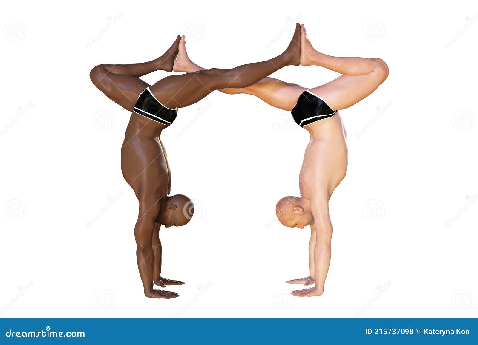 Partner yoga poses Stock Photos, Royalty Free Partner yoga poses Images |  Depositphotos
