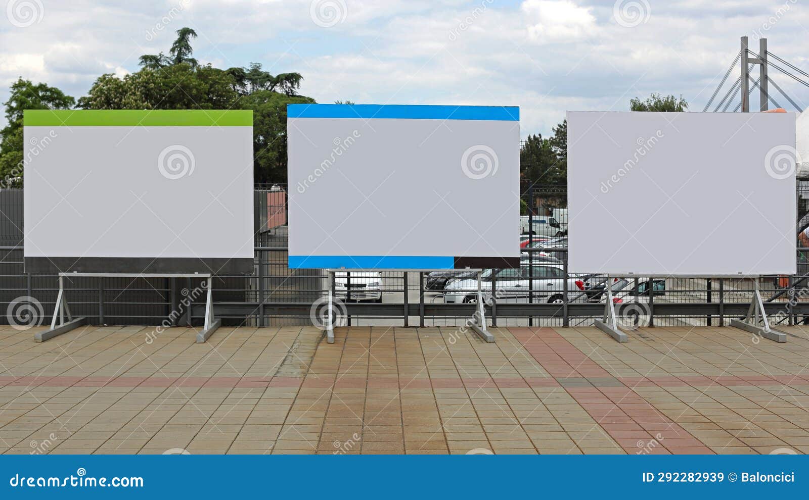 Advertising Billboards Copy Space Stock Image Image of outdoor