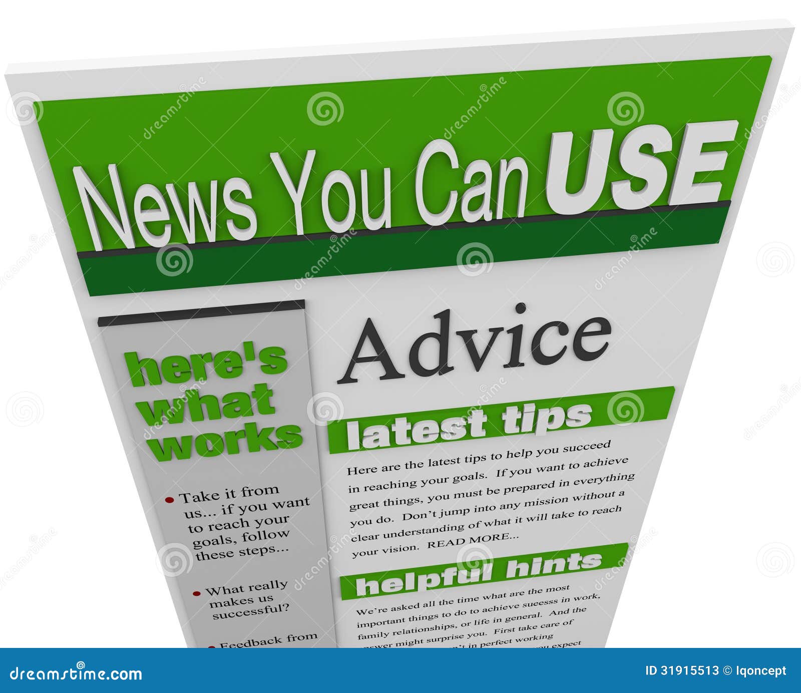 Advice ENewsletter Tips Hints Support Ideas Newsletter ...