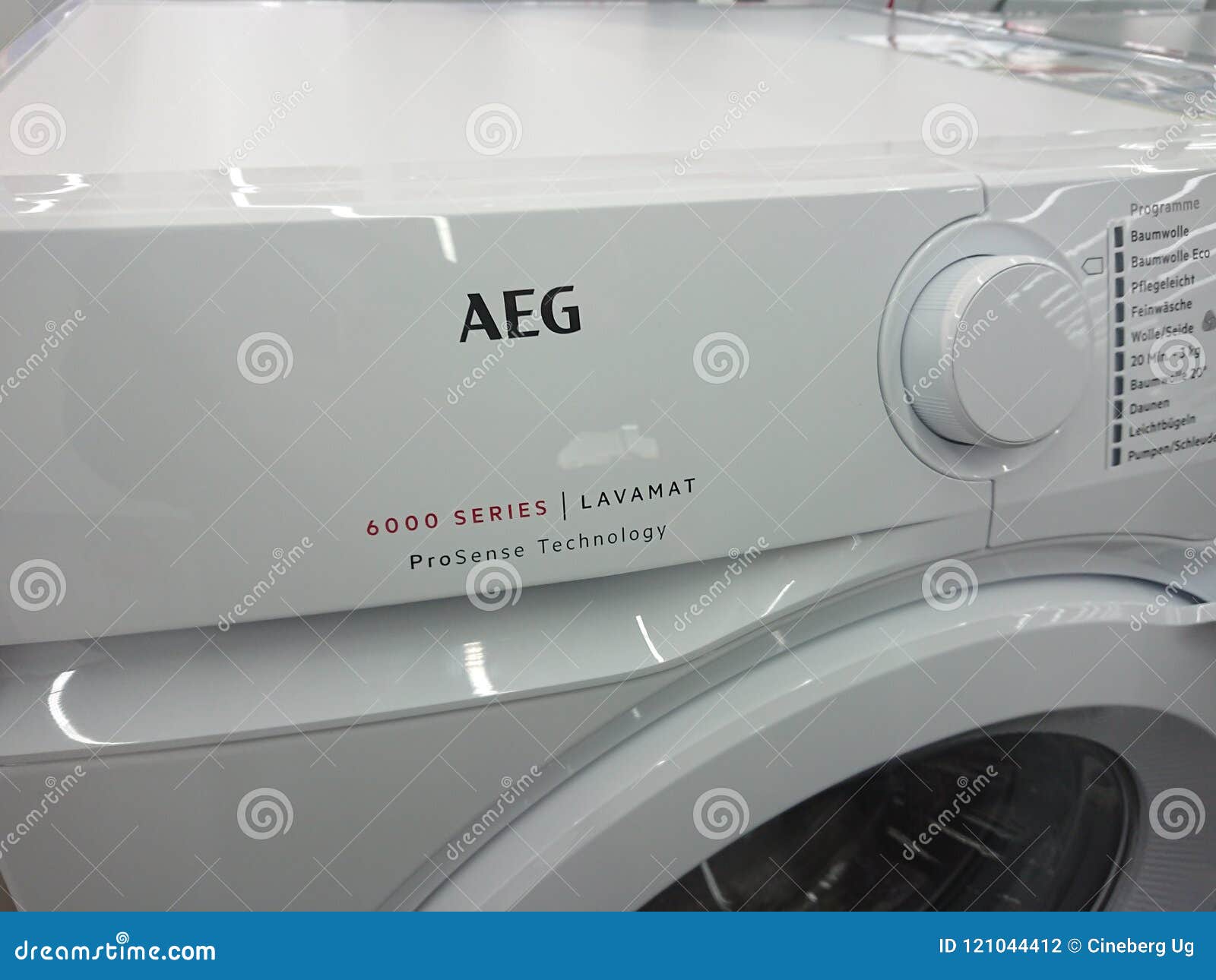 Aeg Washing Machine Editorial Photography Image Of Industrial 121044412