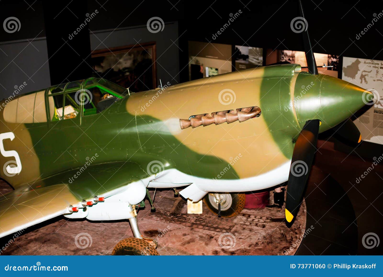 Aereo Da Caccia Americano Della Seconda