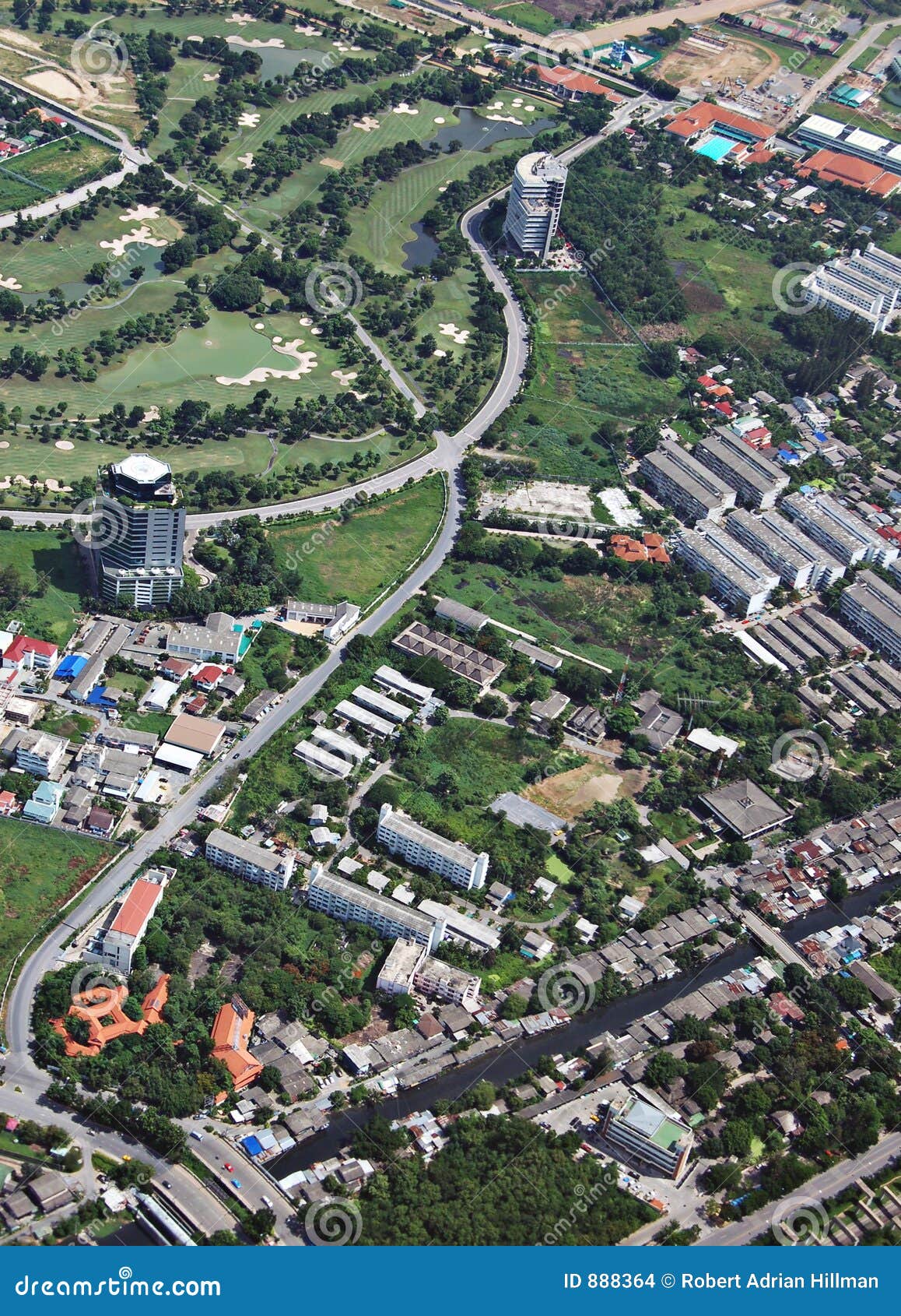 aerial bangkok