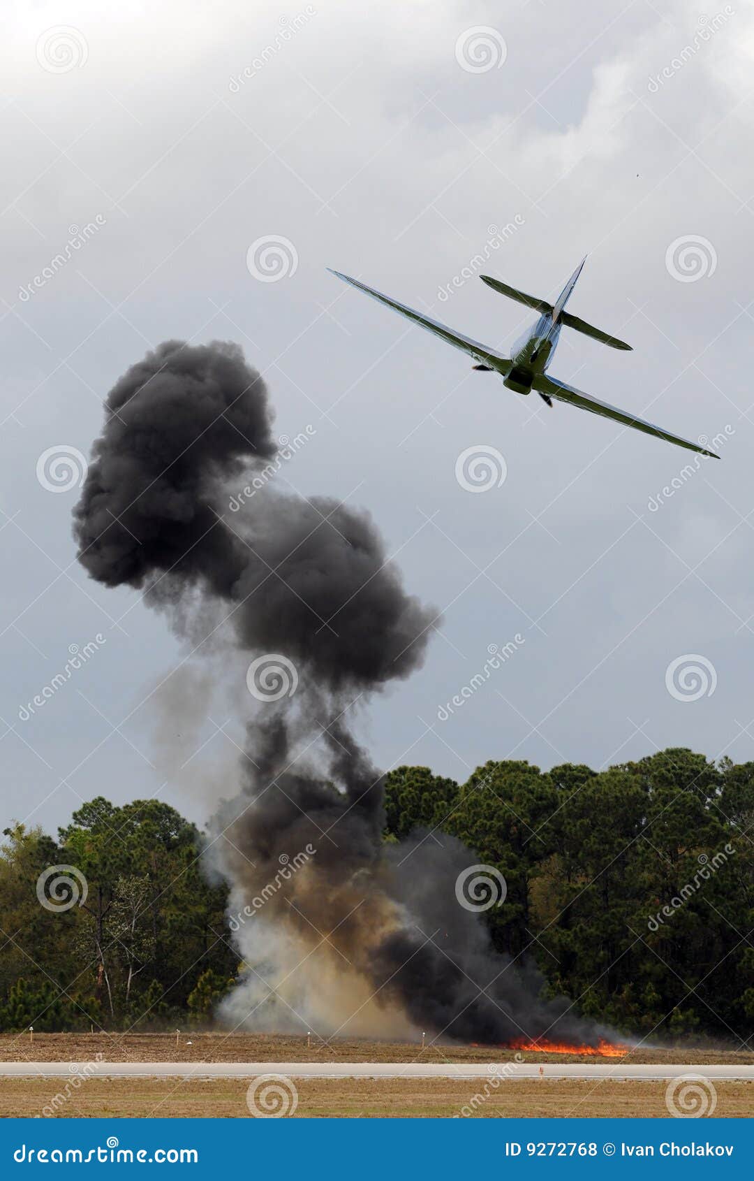 Aerial bombardment stock photo. Image of attackair, airplane 9272768
