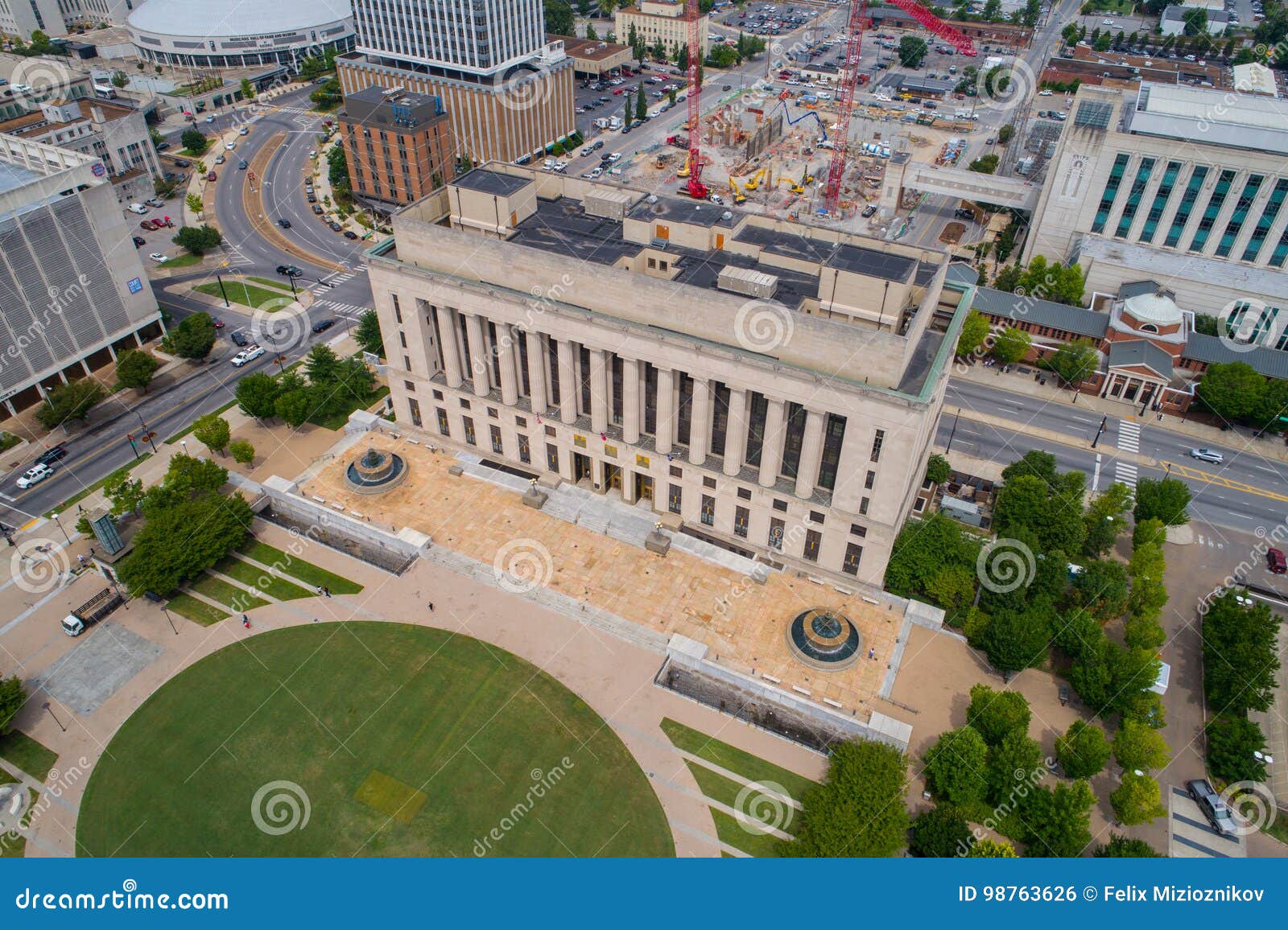 Aerial Image Nashville Circuit Court Clerk Stock Photo Image of Aerial Image Nashville Circuit Court Clerk Stock Photo Image of
