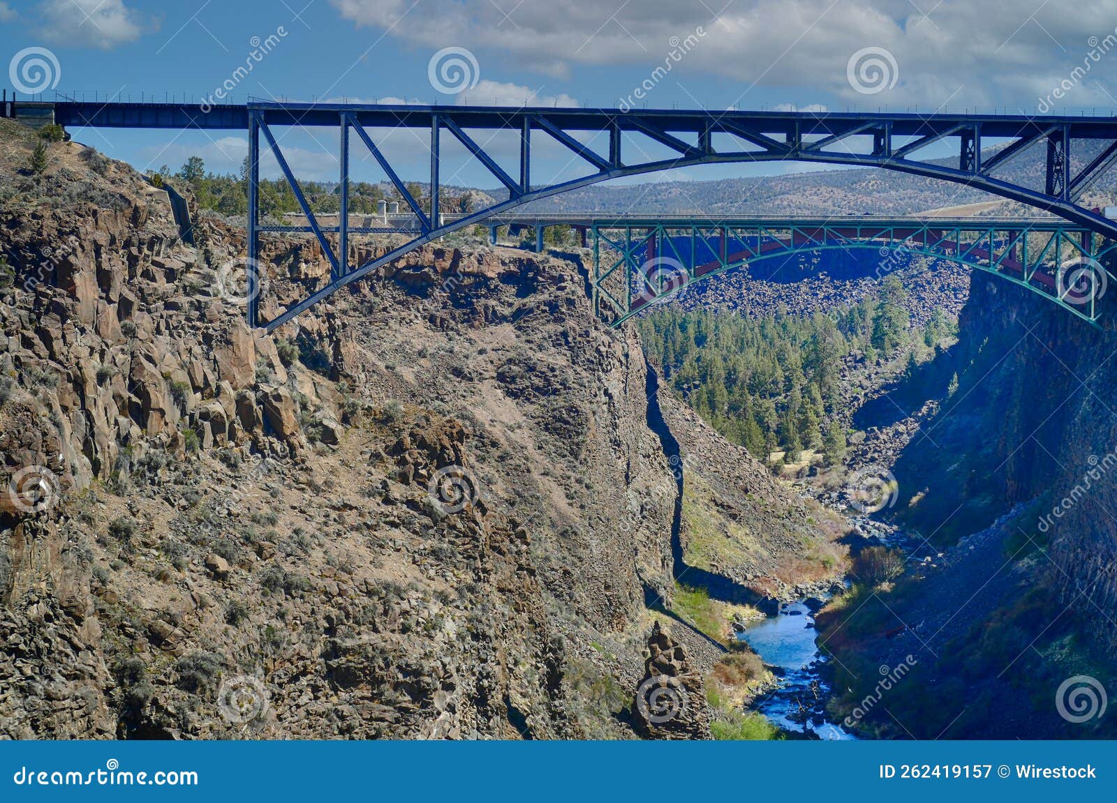 Aerial Shot of Peter Skene Ogden Park. Stock Image Image of outdoors
