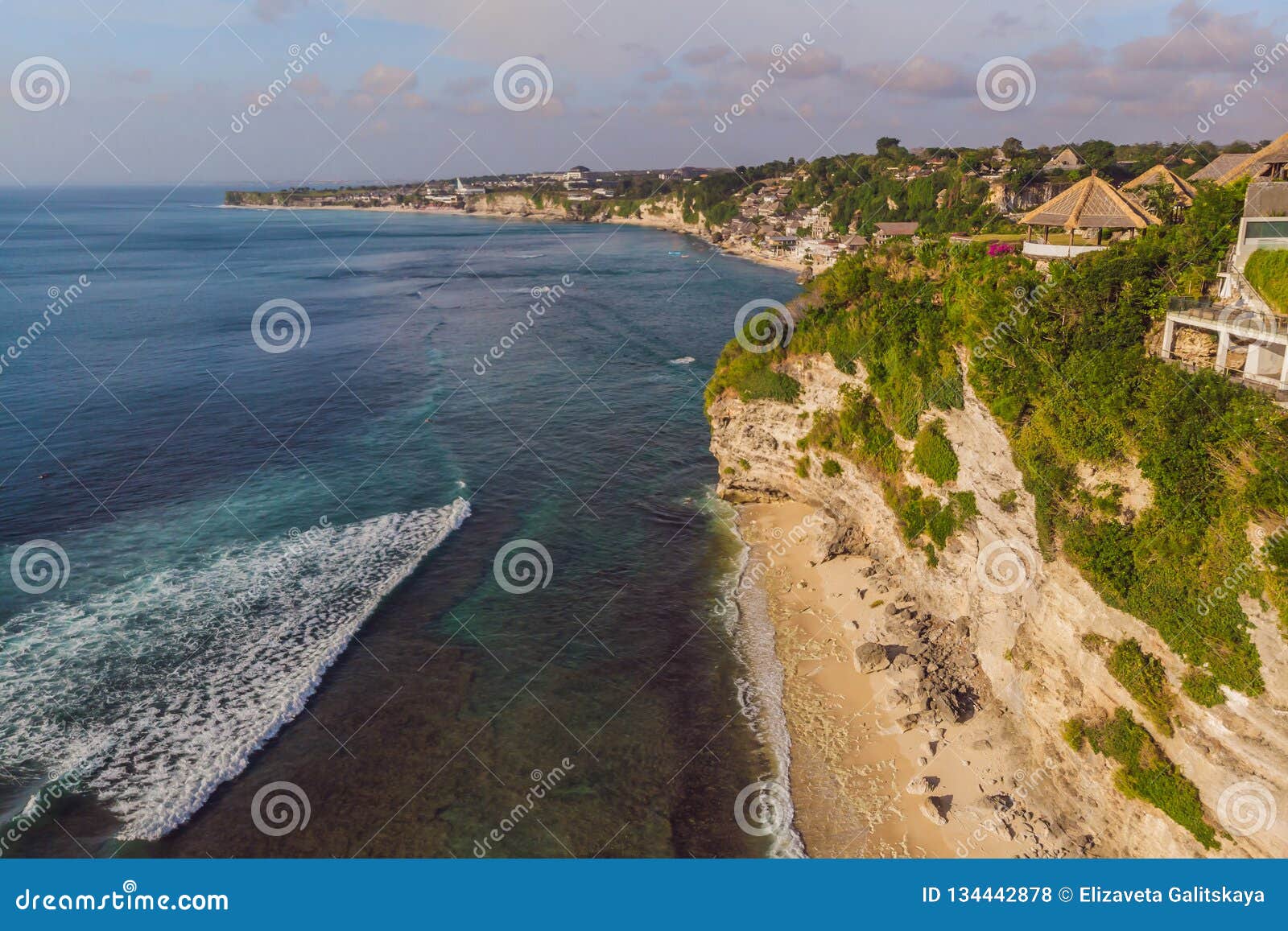 Aerial Shot Photos From The Drone  Beach  Dreamland Bali  
