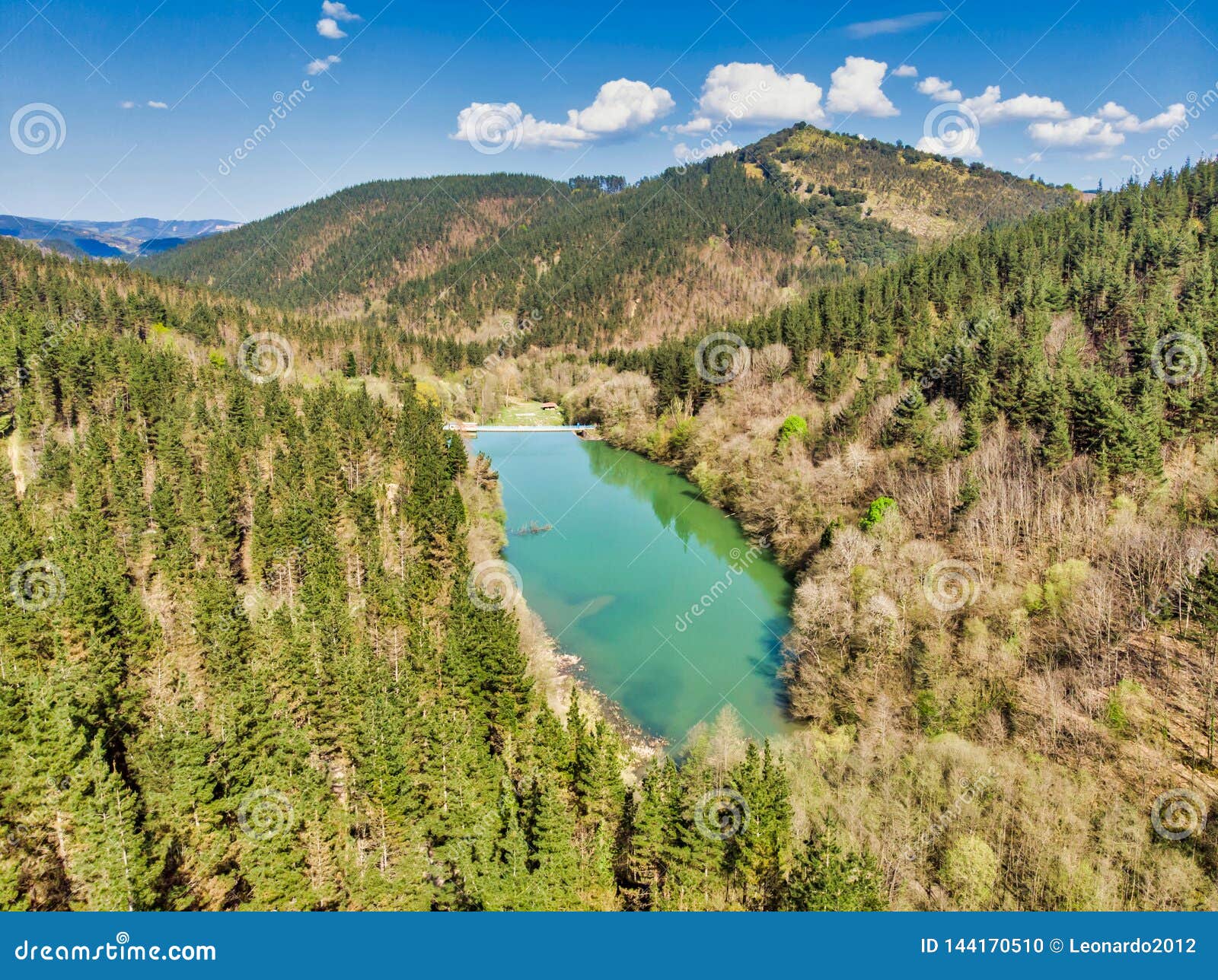 Dam Of The Forest Chapter 1 Aerial Shot of Water Dam in the Forest. Stock Photo - Image of nature