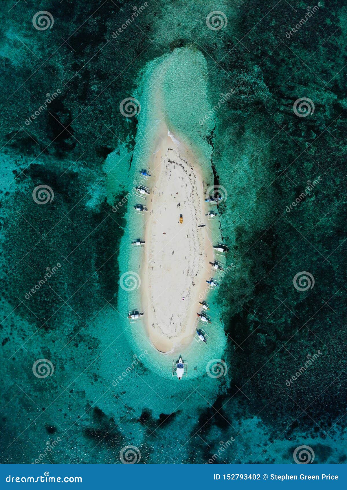 aerial view of naked island, siargao, the philippines