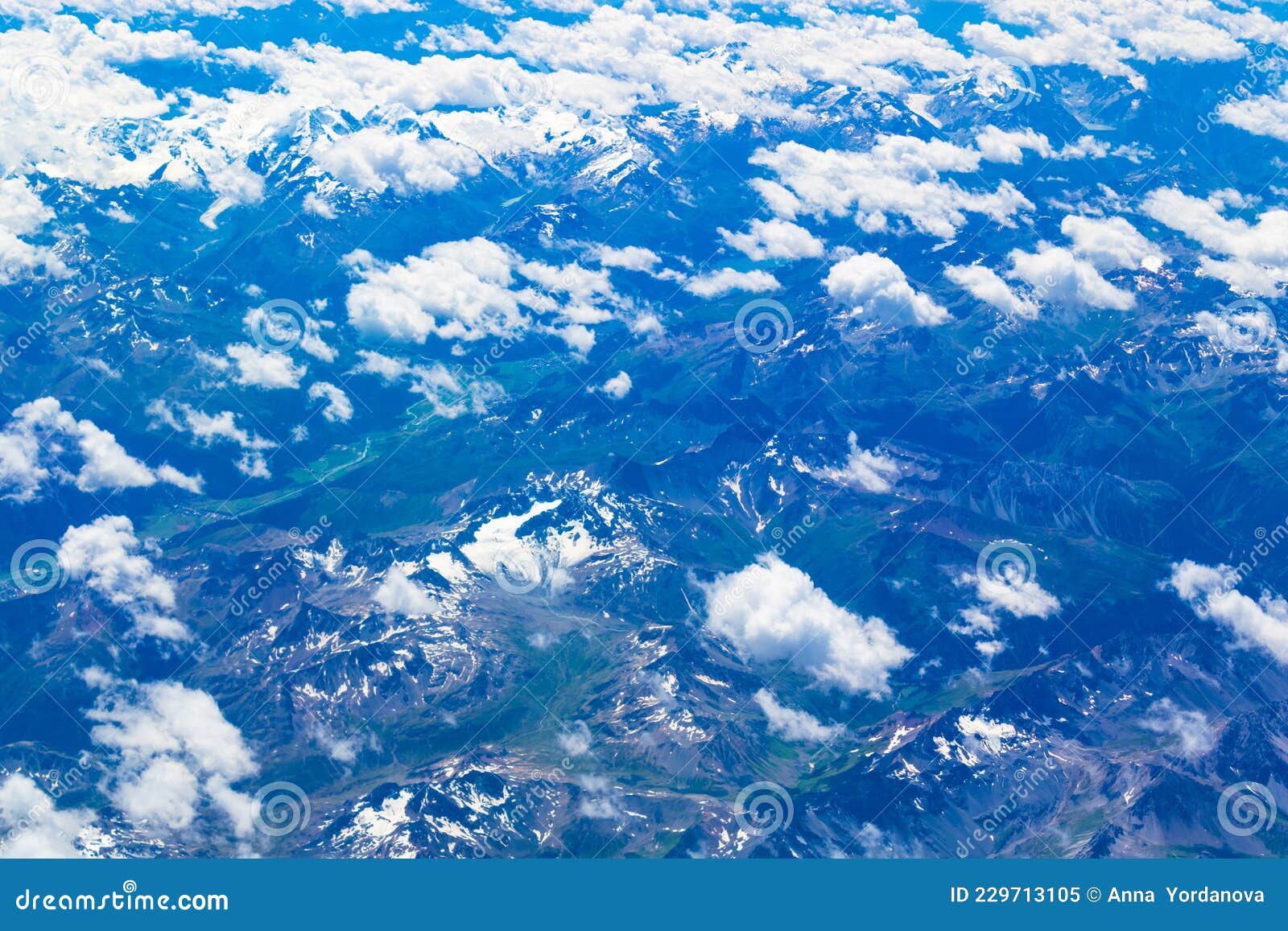 aerial scenic view of the alps italy and switzerland