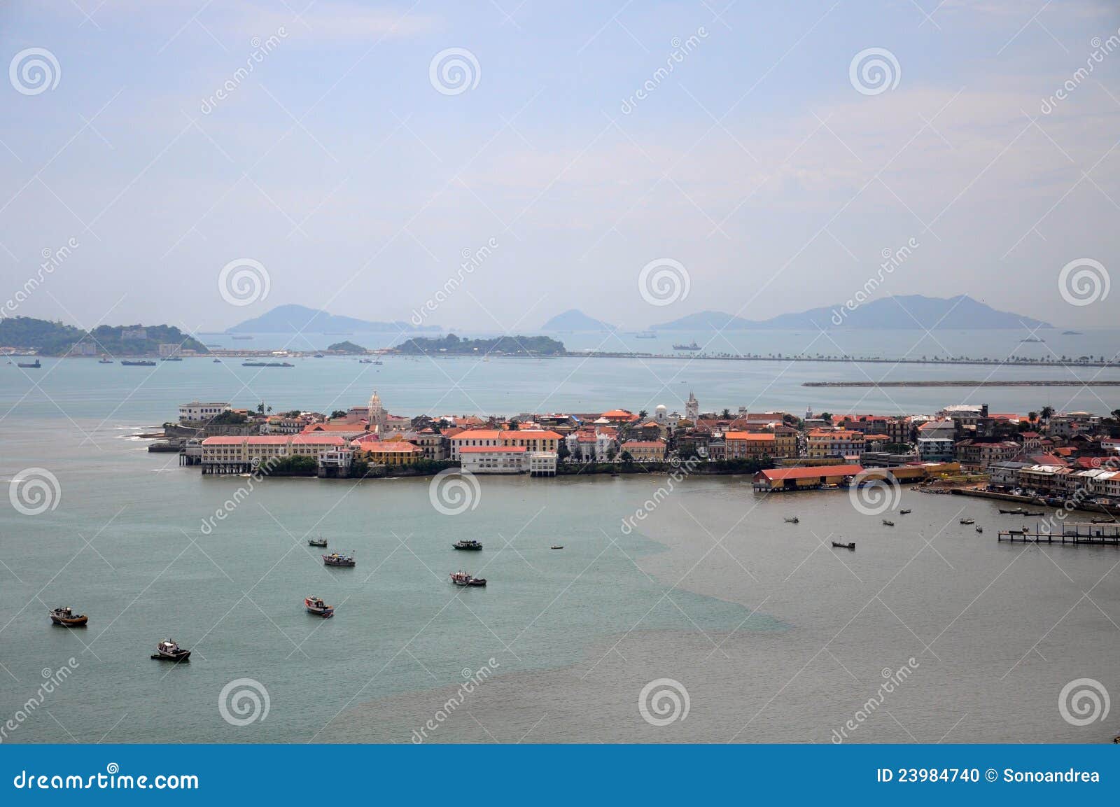 aerial view of casco viejo