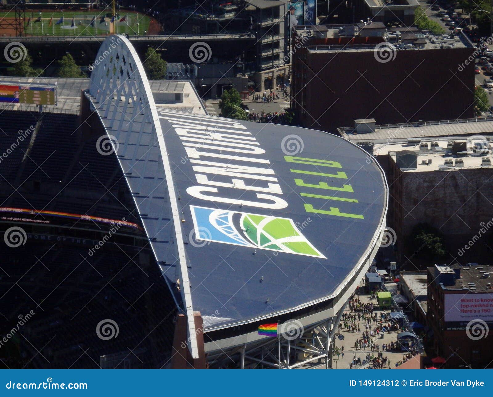 Seattle Team Shop Featuring Mariners and Seahawks Gear Editorial Stock  Photo - Image of event, concert: 157233238