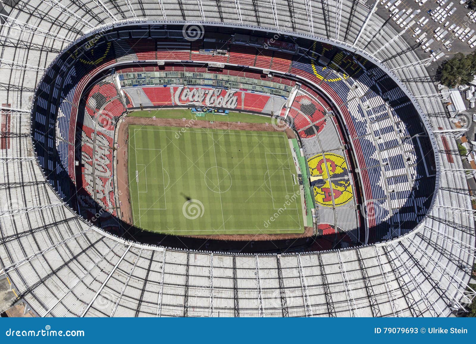 Aerial View Of Estadio Azteca Football Stadium Editorial Stock Photo Image Of Ciudad Mexico