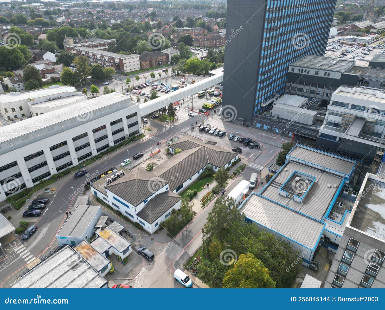 Aerial View of Hull Royal Infirmary, Hull University Teaching Hospitals