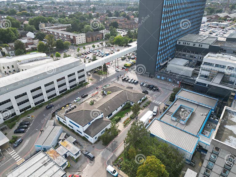 Aerial View of Hull Royal Infirmary, Hull University Teaching Hospitals