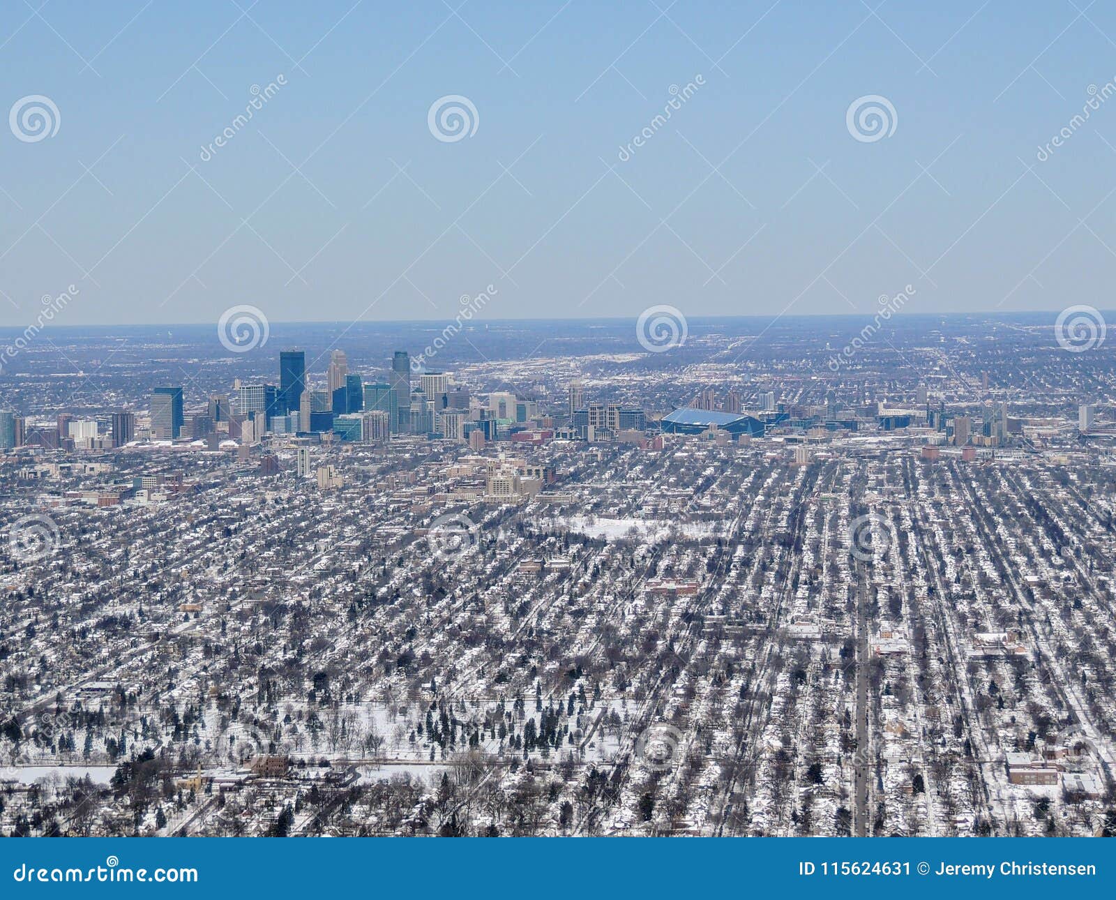 Aerial Photography Map of South St Paul, MN Minnesota
