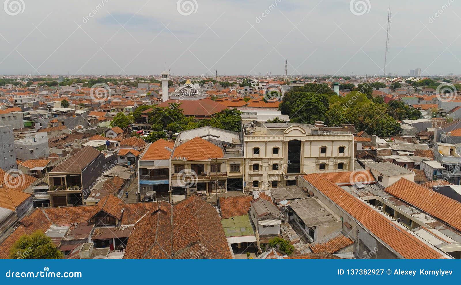 Surabaya Capital Jawa  Timur  Province Indonesia Stock Image 