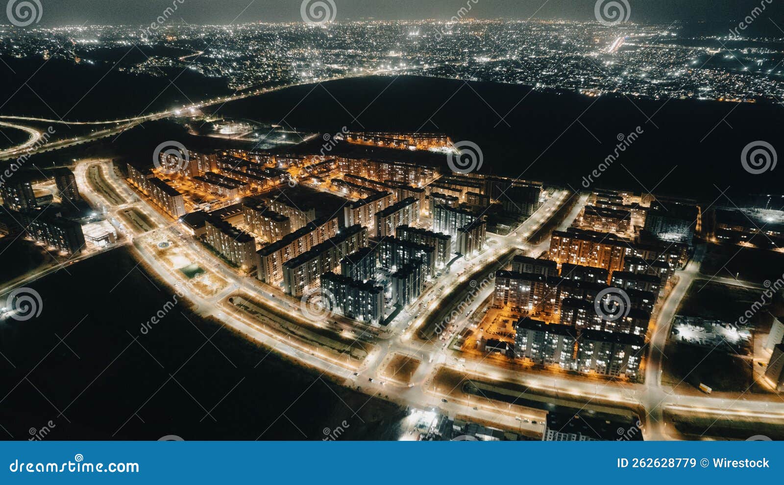 aerial view of the new neighborhood in the city of barranquilla - north historic center sector