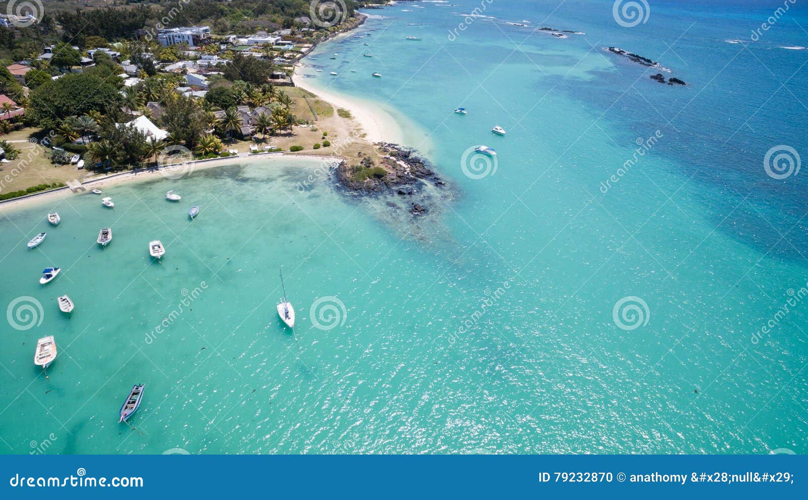 Aerial View Pointe Aux Roches Stock Photo Image of golf, roches 79232870