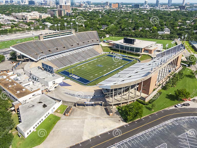 Aerial View of Rice Stadium in Houston, Texas Editorial Stock Photo ...